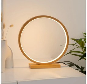 Atmosphera - Lampada da tavolo LED STELA LED/2,7W/230V bambù