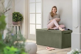 Baule da Esterno Keter Springwood 123x53,5x57 cm in Resina Verde...