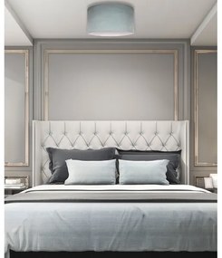 Duolla - Plafoniera BRISTOL 1xE27/15W/230V diametro 45 cm verde/bianco