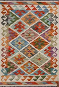 Kilim Tappeto 80x120 (Pakistan) Tessuto A Mano