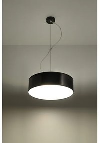 Lampadario a sospensione con filo ARENA 35 2xE27/60W/230V nero