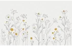 Carta da parati per bambini 400 cm x 248 cm Through The Fields - Lilipinso