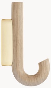 Gancio da parete in legno di quercia Umbrella, in diverse dimensioni