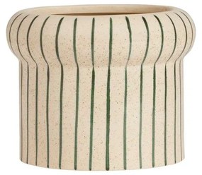 OYOY Living Design - Aki Pot Small Dark Green/White OYOY Living Design