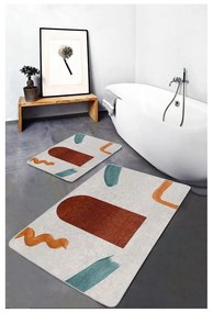 Set di tappetini per il bagno in velluto 2 pz 60x100 cm – Mila Home