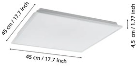 Eglo 99639 - Plafoniera LED dimmerabile HERRORA-Z LED/22W/230V 2700-6500K