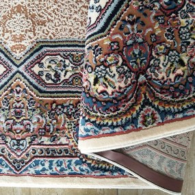 Bellissimo tappeto vintage marrone chiaro Larghezza: 200 cm | Lunghezza: 300 cm