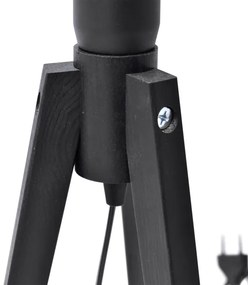 Lampada da tavolo ALBA 1xE27/15W/230V color crema/pino