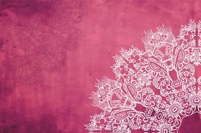 Carta da parati – Elementi di Mandala floreale