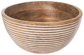 Ciotola in legno di colore naturale ø 24 cm Mango - Orion