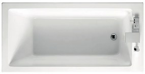 Kamalu - Vasca da bagno 140x70cm in acrilico bianco lucido | KM200