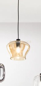Sospensione verve-1 1 luce ambra attacco e14 senza base d' attacco ...