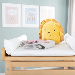 Fasciatoio bianco/di colore naturale con effetto betulla Baby Pool – Roba