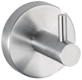 WENKO 19621100 - Gancio BOSIO MATT 5,5x5,5 cm acciaio inox/argento