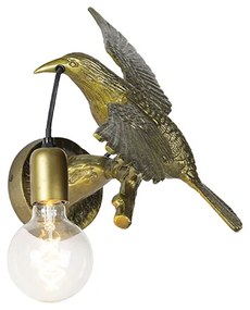 Lampada da parete vintage in ottone - Animal Fugl