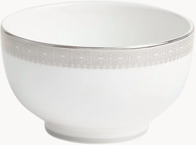 Ciotola per snack in Fine Bone China Vera Wang Lace Platinum