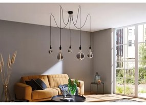 Paulmann 50389 - Lampadario a sospensione con filo NEORDIC 5xE27/20W/230V ragno