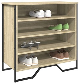 Scarpiera Rovere Sonoma 80x38x78 Cm İn Truciolato /