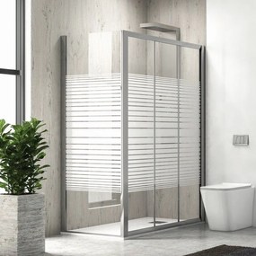 Kamalu - box doccia 70x150 altezza 180 cm apertura scorrimento kp3000s