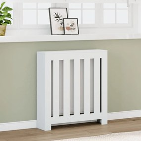 Copertura Termosifone Bianca 78x20x82 Cm Legno Multistrato /