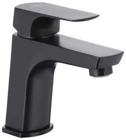 KFA Armatura 5532-815-81- Rubinetto del lavandino + scarico MOKAIT 13,9 cm ottone/nero