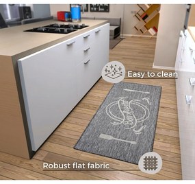 Passatoia greige 62x150 cm Cucina – Hanse Home