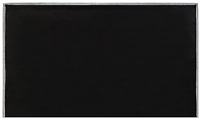 Letto con rete a doghe tessuto grigio chiaro 180 x 200 cm VALBONNE Beliani