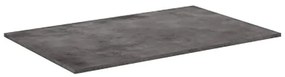 Top per lavabo Neo SENSEA L 61 x H 1.2 x P 48.5 cm grigio stratificato, effetto pietra naturale