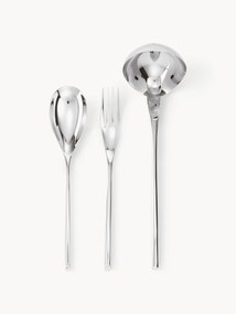 Set di 3 posate in acciaio inox lucidato Bamboo