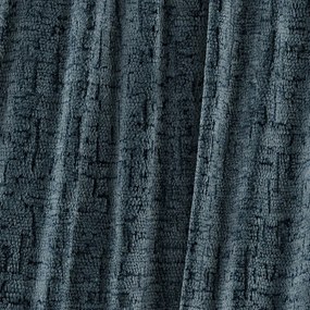 Letto matrimoniale imbottito blu polveroso con contenitore e rete inclusi 200x200 cm Voliera – Maison de Rêve