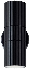 Brilliant - Applique da esterno KEOLA 2xGU10/10W/230V IP44 nero
