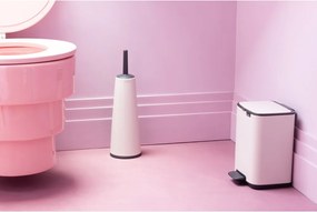 Cestino per la spazzatura bianco in acciaio con pedale 4 l Bo – Brabantia