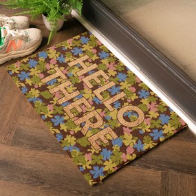 Zerbino in fibre di cocco 40x60 cm Hello There – Artsy Doormats