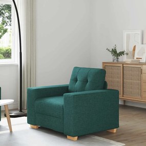 Divano Sedia Verde Scuro 60 Cm İn Tessuto /