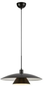 Lampada a sospensione nera con paralume in metallo ø 50 cm Millinge - Markslöjd