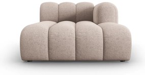 Chaise longue componibile beige (con penisola a destra) Lupine – Micadoni Home
