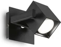 Lampada da parete nero L 100 x H 110 x P 140 mm