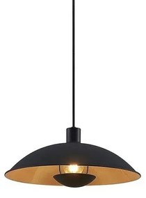 Lindby - Narisara Lampada a Sospensione Ø40 Nero/Oro Lindby