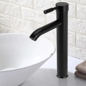 REA-B8665 - Miscelatore per lavabo GRAF 30,5 cm nero