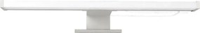 Lampada LED da Specchio 35cm 4W Grigio Chiaro Tripla Installazione Colore Bianco Caldo 3.000K