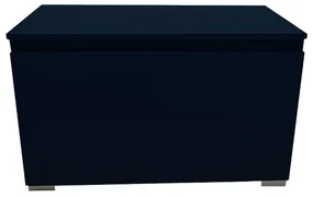 Cassa Panca con cassettone in legno 81 cm BLU