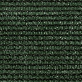 Vela Parasole 160 g/m² Verde Scuro 3,5x4,5 m in HDPE