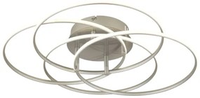 Globo 67355-55N -Plafoniera LED KOMBOS LED/55W/230V diametro 51,5 cm cromo opaco