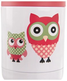 Thermos rosso e bianco per bambini 480 ml Sova - Orion