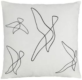 Eglo 420004 - Cuscino decorativo CHEVERY 45x45 cm bianco/nero