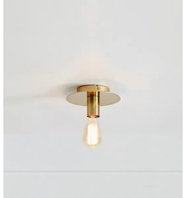 Markslöjd 108541 - Plafoniera PIATTO 1xE27/40W/230V oro