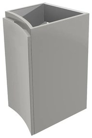 Armadietto bagno a terra Vague BADEN HAUS 1 cassetto 1 anta P 48 x L 34 x H 55 cm grigio