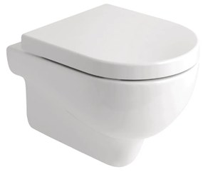 Wc Sospeso Azzurra Ceramica "Mini Nuvola" Bianco Lucido