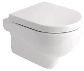 Wc Sospeso Azzurra Ceramica "Mini Nuvola" Bianco Lucido