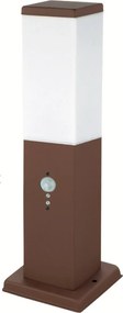 Brilagi - Lampada da esterno con sensore di movimento NOVA, 1x E27/15W/230V, 40 cm, IP44, marrone